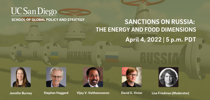 Sanctions on Russia: The Energy and Food Dimensions