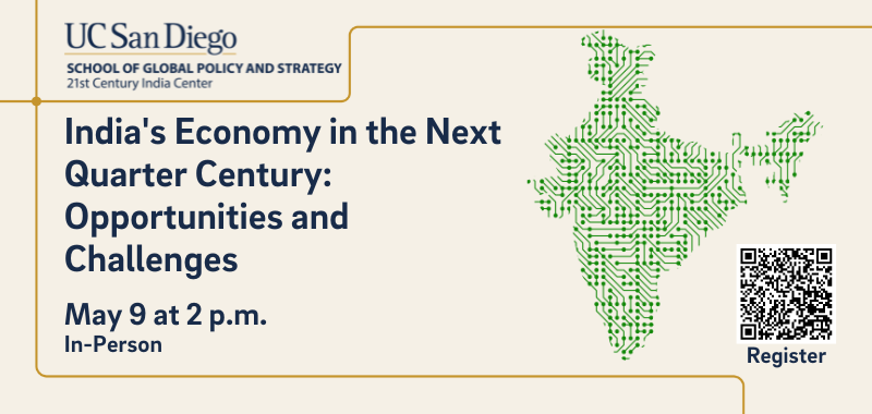 India’s Economy in the Next Quarter Century: Opportunities and Challenges