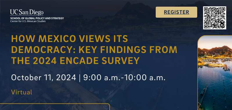 How Mexico Views Its Democracy: Key Findings from the 2024 ENCADE Survey