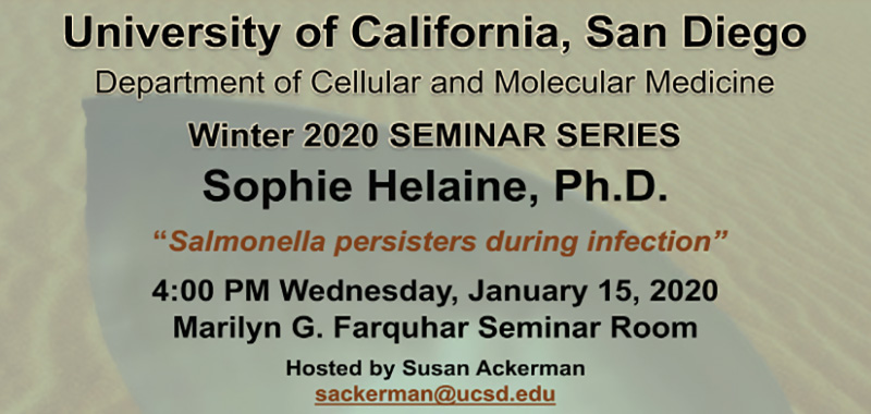 Department of Cellular and Molecular Medicine Winter 2020 Seminar Series