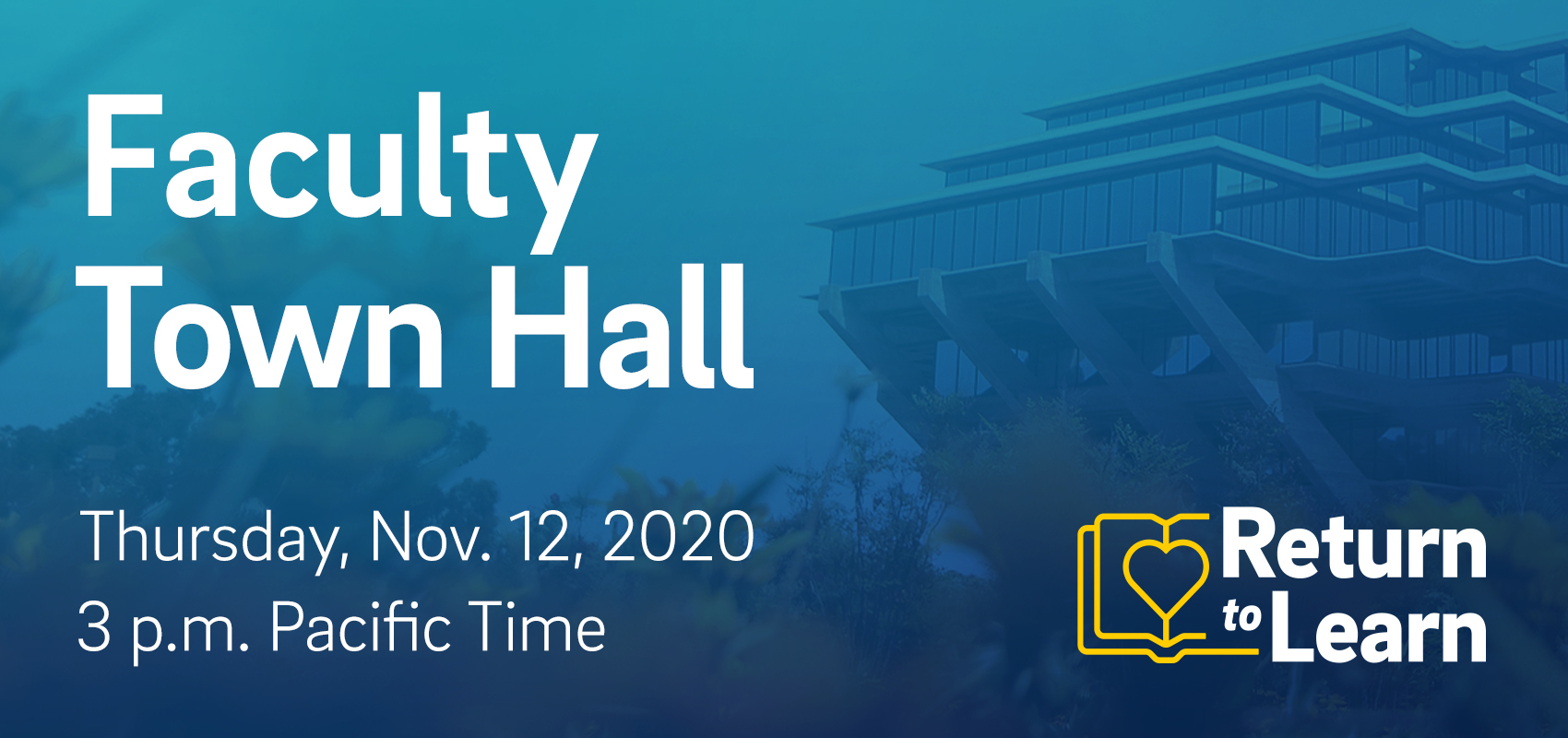 Return to Learn: Faculty Town Hall