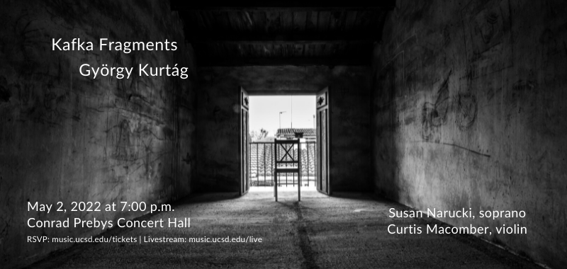 Kafka Fragments György Kurtág - Susan Narucki, soprano