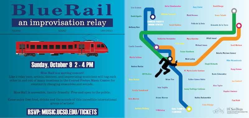 BlueRail - an improvisation relay