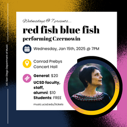  WEDS7 red fish blue fish Performs Czernowin