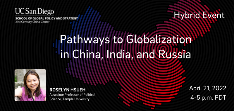 Pathways to Globalization in China, India and Russia