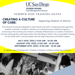 Creating a Culture of Care - Student Affairs Case Management Services