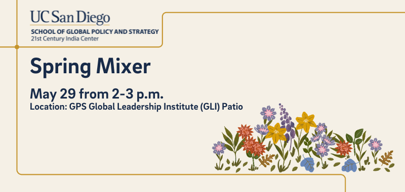 21st Century India Center Spring Mixer