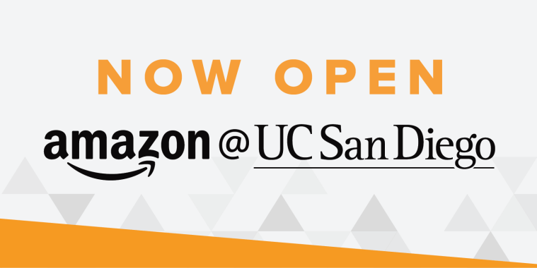 Amazon@UCSanDiego Now Open