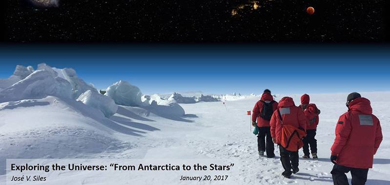 Exploring the Universe: From Antarctica to the Stars, a Fulbright Speaker Series Talk