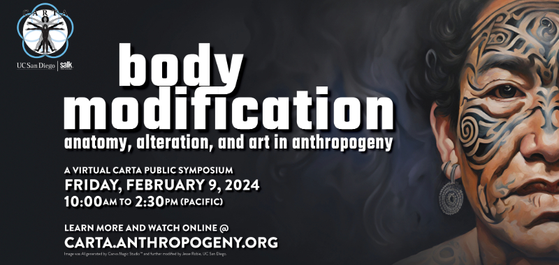 CARTA: “Body Modification: Anatomy, Alteration, and Art in Anthropogeny”