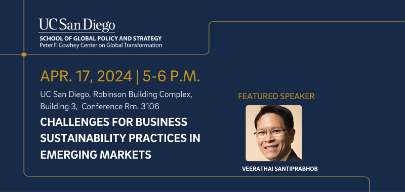 Challenges for Business Sustainability Practices in Emerging Markets