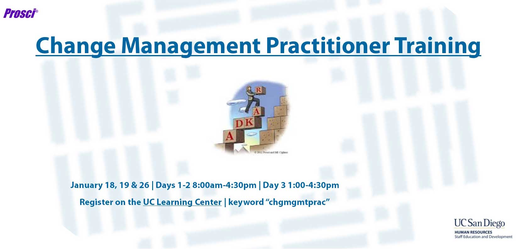 Change Management Practitioner Training