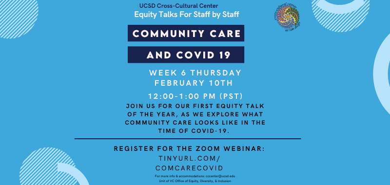 Equity Talks for Staff by Staff: Community Care and COVID-19