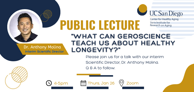 Public Lecture with Dr. Anthony Molina