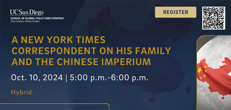 A New York Times Correspondent on His Family and the Chinese Imperium