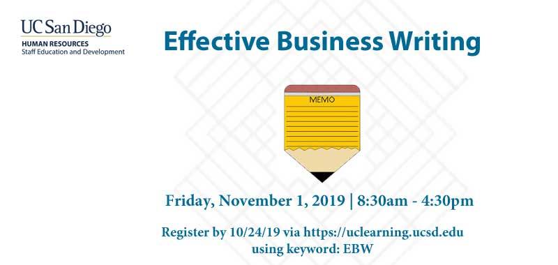 Effective Business Writing