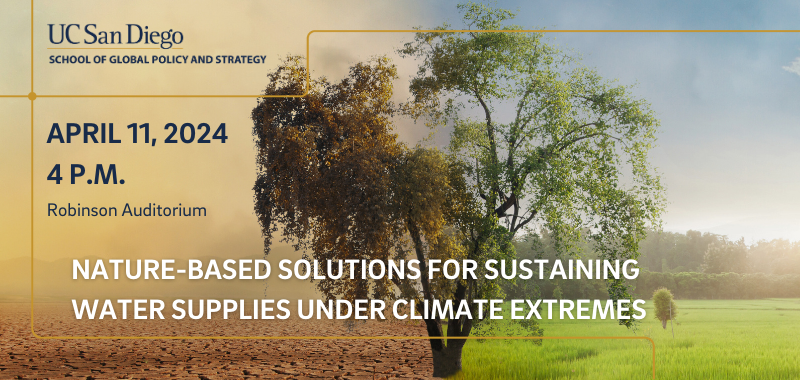 Nature-based Solutions for Sustaining Water Supplies under Climate Extremes