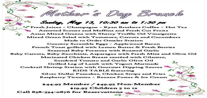 Mother’s Day Brunch