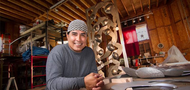 UC San Diego Unveils Sculpture by Kumeyaay Artist