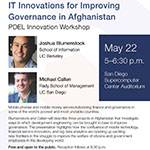 IT Innovations for Improving Governance in Afghanistan