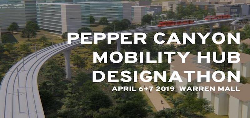 The Pepper Canyon Mobility Hub Design+Hackathon