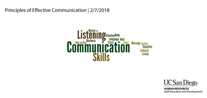 Principles of Effective Communication