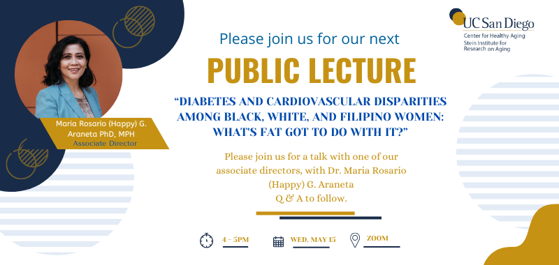 Public Lecture w. Maria Rosario (Happy) G. Araneta PhD, MPH