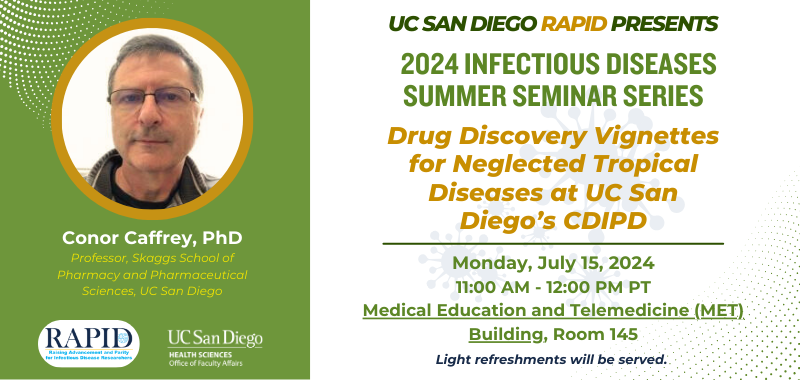 2024 Infectious Diseases Seminar: Conor Caffrey, PhD