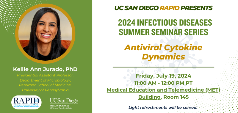 2024 Infectious Diseases Seminar: Kellie Ann Jurado, PhD