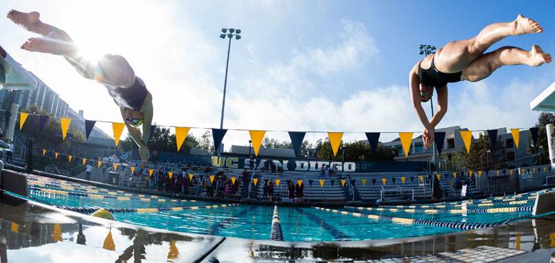 Women’s Swimming and Diving: UC San Diego  vs. San Diego