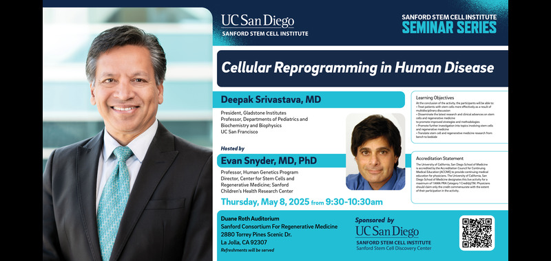 Sanford Stem Cell Institute Seminar Series