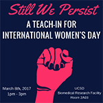Still We Persist: A teach-in for International Women's Day