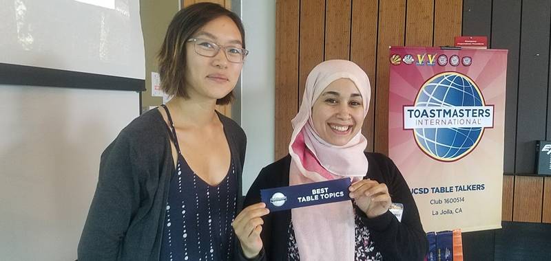 UC San Diego Table Talkers Toastmasters