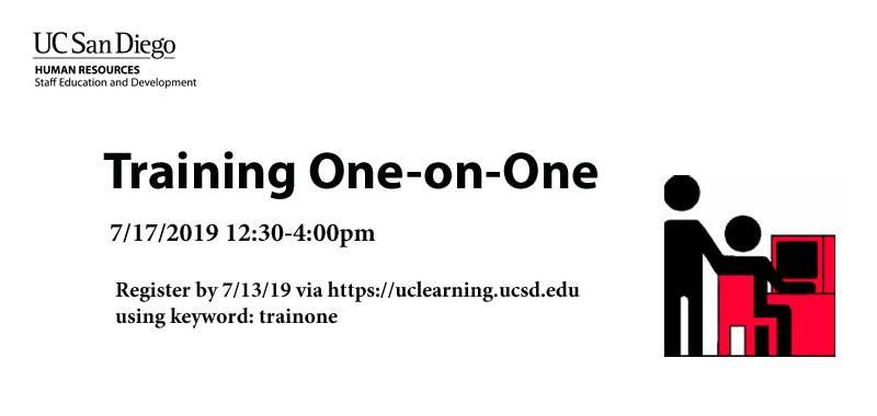 Training One-on-One