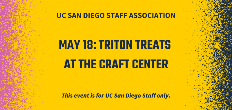 Triton Treats at the Craft Center