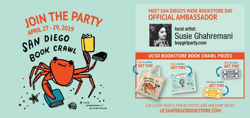 UC San Diego Independent Bookstore Day Book Crawl