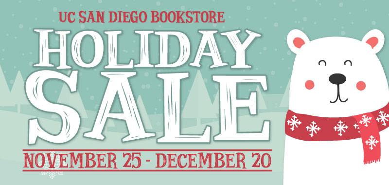 UC San Diego Bookstore Annual Holiday Sale