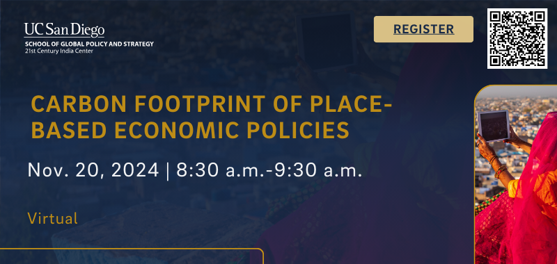 Carbon Footprint of Place-Based Economic Policies