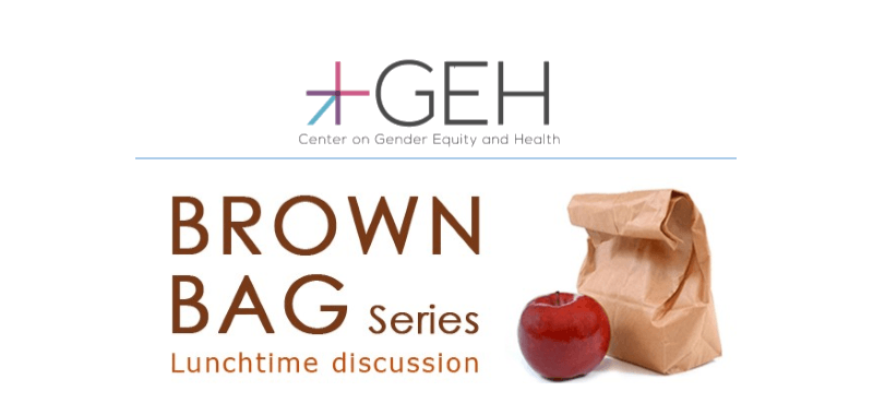 GEH Brown Bag: Military Sexual Trauma: Identifying Patterns of Care & System-level Interventions