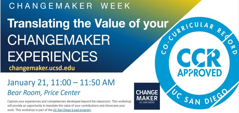 Translating the Value of Your Changemaker Experiences