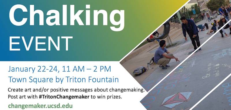 Changemaker Chalking Event