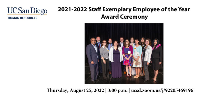 2021–22 Exemplary Staff Employee of the Year Award Ceremony