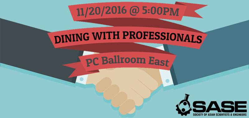 Dining With Professionals - SASE @ UCSD