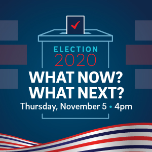 Election 2020: What Now? What Next?