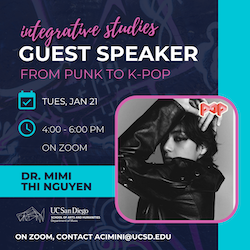 Guest Speaker Dr. Mimi Thi Nguyen: From Punk to K-Pop