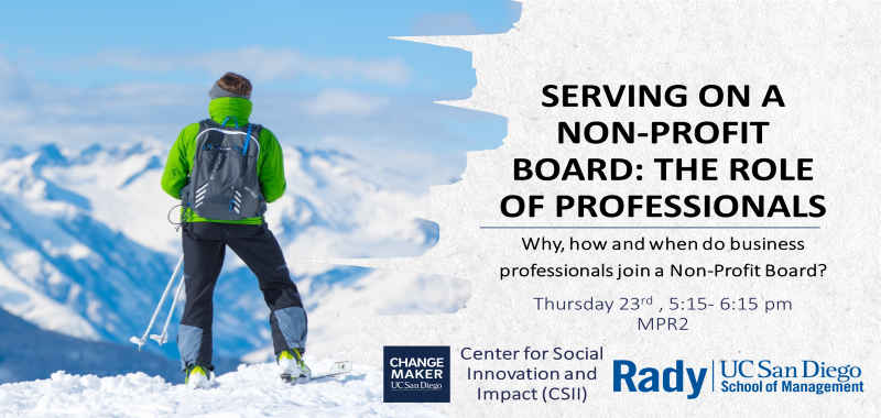 Serving on a Non-Profit Board- The Role of the Professional