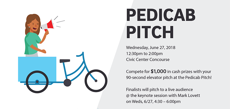 Pedicab Pitch: 90 Seconds, 3 Investors, $1,000 Cash…Do You Dare?