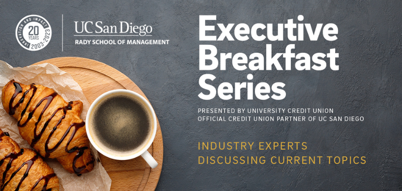 Rady Executive Breakfast Series with William Jones