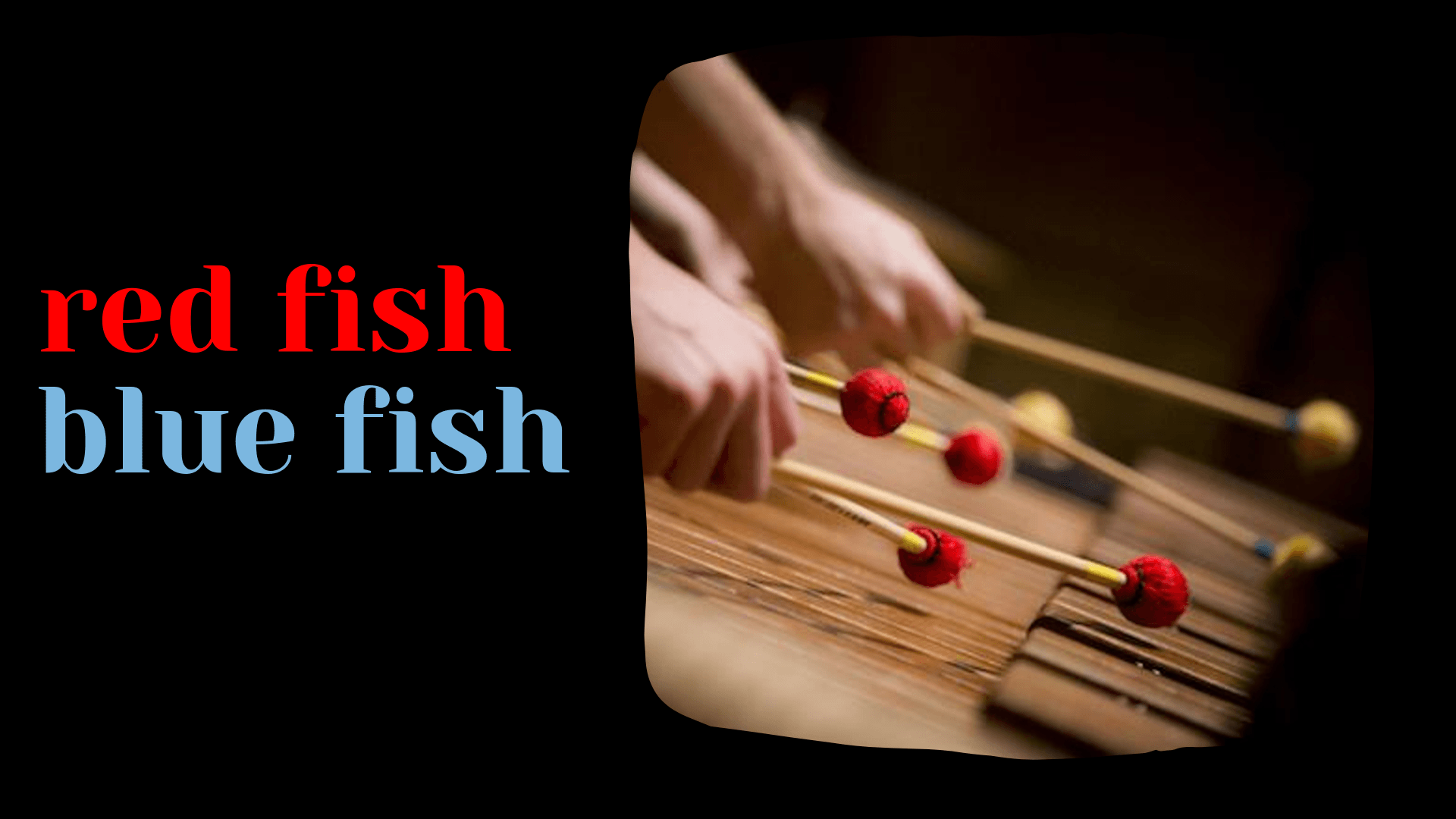 WEDS7 red fish blue fish