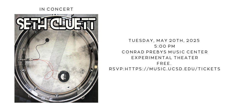 Seth Cluett in Concert: Nothing Makes Itself